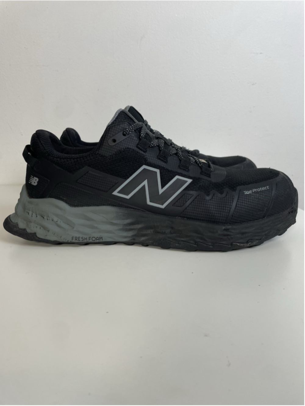 New Balance Cremorne Composite Toe Work Safety Shoes Mens 10.5 Black Low Top
